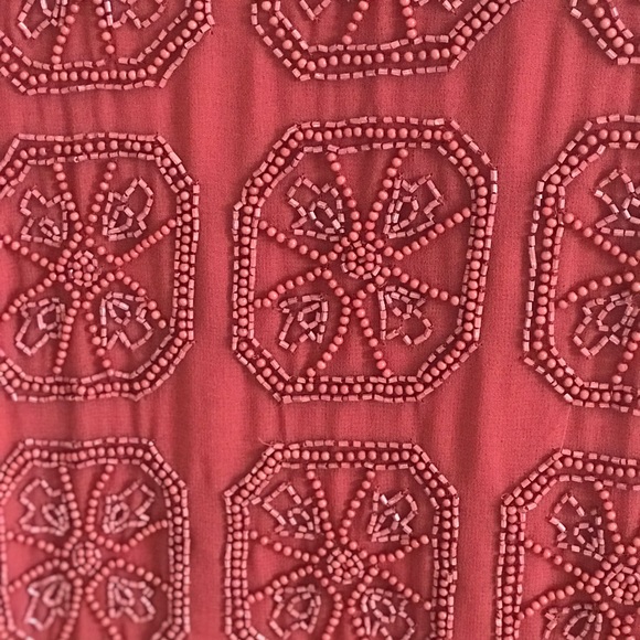 South Moon Under Burnt Red Cocktail Dress - Picture 2 of 4